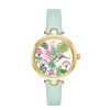 Watch strap Kate Spade New York KSW1309 Leather Light green 5mm
