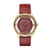 Watch strap Marc by Marc Jacobs MBM1377 Leather Red 18mm
