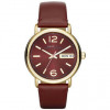 Watch strap Marc by Marc Jacobs MBM1386 Leather Red 18mm