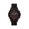 Watch strap Marc by Marc Jacobs MBM2585 Silicone Black 22mm