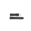 Watch strap Fossil ME3111 Leather Blue 22mm