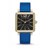 Watch strap Marc by Marc Jacobs MJ1438 Leather Blue 16mm