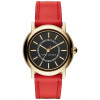 Watch strap Marc by Marc Jacobs MJ1452 Leather Red 18mm