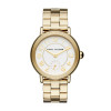 Watch strap Marc by Marc Jacobs MJ3470 Steel Gold Toned 18mm