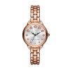 Watch strap Marc by Marc Jacobs MJ3496 Steel Rosé 10mm