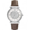 Watch strap Michael Kors MK2377 Leather Grey 18mm