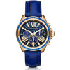 Watch strap Michael Kors MK2450 Leather Blue 20mm