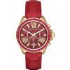 Watch strap Michael Kors MK2452 Leather Red 20mm