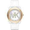 Watch strap Michael Kors MK2532 Silicone White 22mm