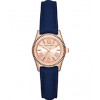 Watch strap Michael Kors MK2539 Leather Blue 14mm