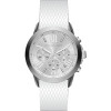 Watch strap Michael Kors MK2555 Silicone White 20mm