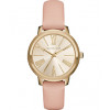 Watch strap Michael Kors MK2558 Leather Pink 16mm