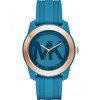 Watch strap Michael Kors MK2559 Silicone Blue 22mm
