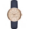 Watch strap Michael Kors MK2597 Leather Blue 20mm