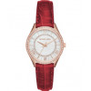 Watch strap Michael Kors MK2691 Leather Red 16mm