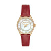 Watch strap Michael Kors MK2756 Leather Red 16mm