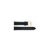 Watch strap Michael Kors MK2834 Leather Black 18mm