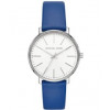 Watch strap Michael Kors MK2845 Leather Blue 18mm