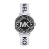 Watch strap Michael Kors MK2863 Nylon/perlon White 18mm