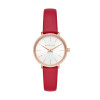 Watch strap Michael Kors MK2869 Leather Red 14mm