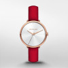 Watch strap Michael Kors MK2886 Leather Red 14mm