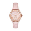 Watch strap Michael Kors MK4820 Leather Pink 18mm