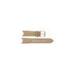 Watch strap Michael Kors MK5633 Leather Beige 12mm
