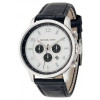 Watch strap Michael Kors MK8073 Leather Black 24mm