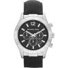 Watch strap Michael Kors MK8215 Leather Black 24mm