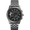 Watch strap Michael Kors MK8374 Stainless steel Anthracite grey 22mm