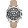 Watch strap Michael Kors MK8616 Leather Beige 22mm
