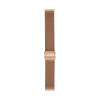 Watch strap Fossil S181375 Milanese Rosé 18mm