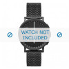Watch strap Skagen SKT1109 Milanese Black 20mm