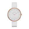 Watch strap Skagen SKW2291 Leather White