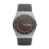 Watch strap Skagen SKW6007 / 11XXXX Milanese Anthracite grey 27mm