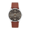 Watch strap Skagen SKW6086 / 2371605 / 23xxxx Leather Brown 22mm