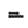 Watch strap Skagen SKW6499 Leather Black 22mm