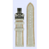 Watch strap Tissot T600031659. size S Leather White 19mm
