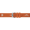 Watch strap Tissot T604049897 Rubber Orange 20mm
