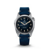 Watch strap Zodiac ZO9709 Leather Blue 20mm