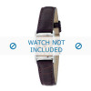 Watch strap Armani AR0205 Leather Brown 14mm
