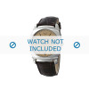 Watch strap Armani AR0264 Leather Brown 24mm