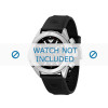 Watch strap Armani AR0548 Rubber Black 23mm