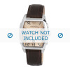 Armani watch strap AR0934 Leather Brown 22mm + brown stitching