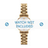 Watch strap Armani AR1877 Steel Gold Toned 14mm