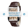 Armani watch strap AR4230 Leather Brown 26mm + brown stitching