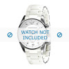 Armani watch strap AR5859 Silicone White 23mm