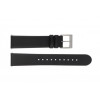 Watch strap Mondaine BM20098 Leather Black 22mm