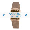 Boccia watch strap 3237-04 Leather Beige 20mm