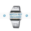 Watch strap Casio A168WA-1YES / 70641447 Stainless steel Steel 18mm